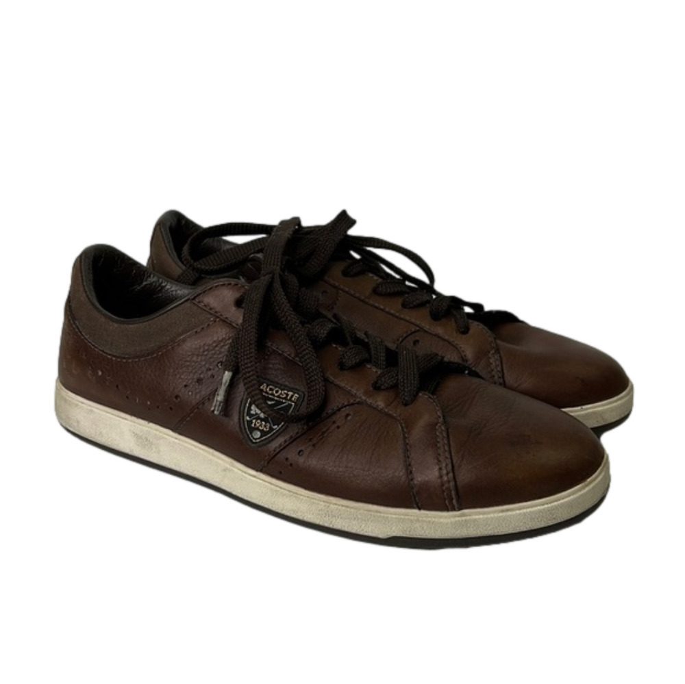 Men's Lacoste Tourelle CG SPM brown sneakers